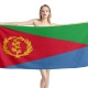 Eritrea Flag Beach Towel - Image 1