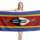 Eswatini Flag Beach Towel - Image 1