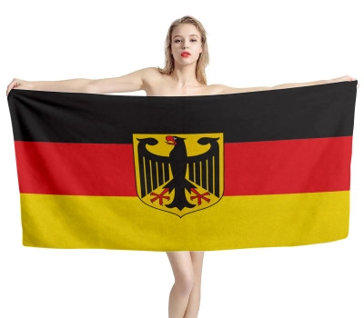 Germany Flag Beach Towel