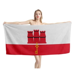 Gibraltar Flagge Strandtücher