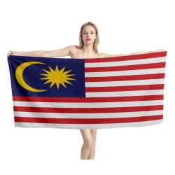 Malaysia Flagge Strandtücher
