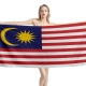 Malaysia Flagge Strandtücher - Image 1