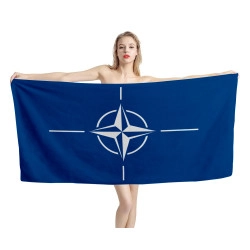 Nato Flag Beach Towel