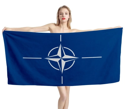 Nato Flag Beach Towel