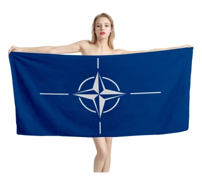 Nato Flag Beach Towel