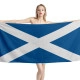Scotland Flag Beach Towel - Image 1