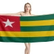 Togo Flag Beach Towel - Image 1