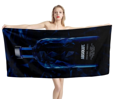 Absolut Vodka Beach Towel