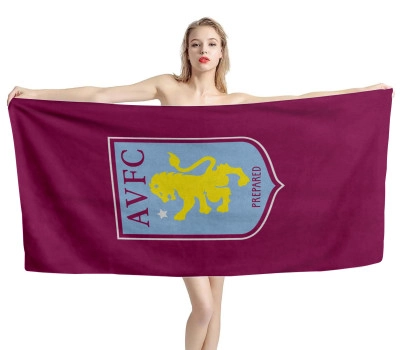 Aston Villa F.C. Beach Towel