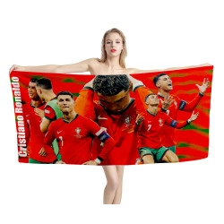 Cristiano Ronaldo Finally Time Move From Portugal Team Beach Towel