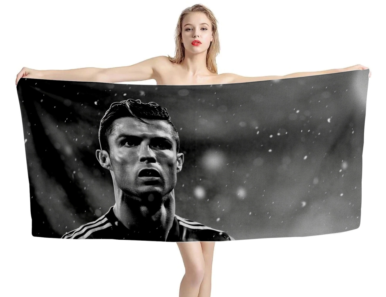 Cristiano Ronaldo Soccer Icon Beach Towel, CR7TOWEL