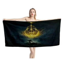 Elden Ring Game Beach Towel