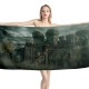 Elden Ring Castle Beach Towel - Image 1