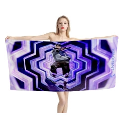 Iso Cool Valorant Game Beach Towel