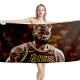 King LeBron James LA Lakers Beach Towel - Image 1
