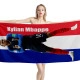 Kylian Mbappé Beach Towel - Image 1