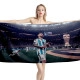 Lionel Messi Copa America 2024 Beach Towel - Image 1