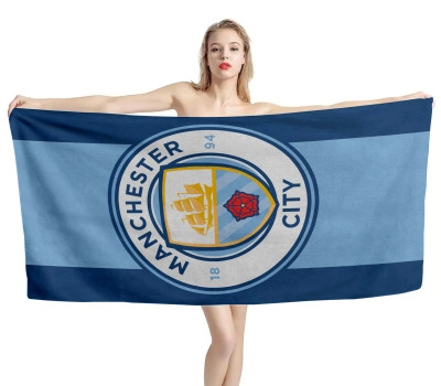 Manchester City F.C. Beach Towel