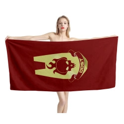 Orbital Drop Shock Troopers Beach Towel
