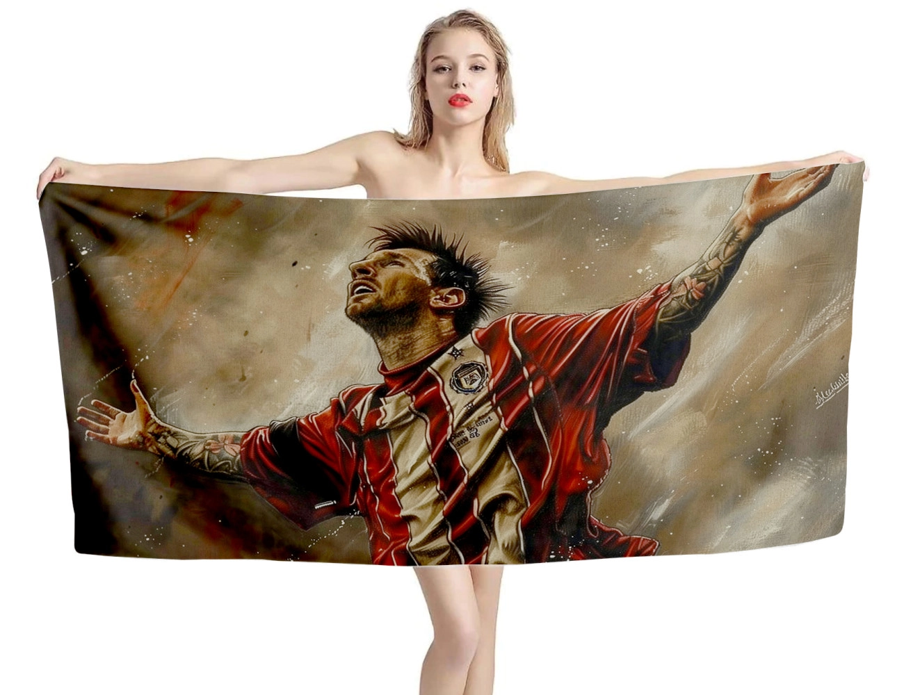 THE GOAT Messi Beach Towel, MESSI01TOWEL