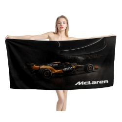 McLaren MCL38 Formula1 Beach Towel
