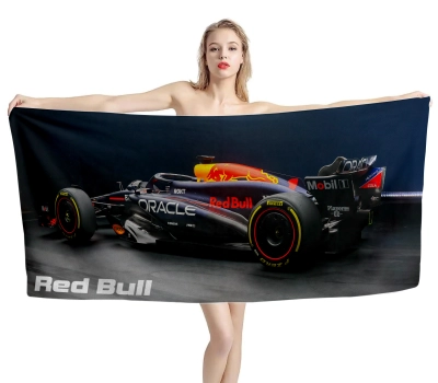 Red Bull Racing RB20 Formula1 Beach Towel