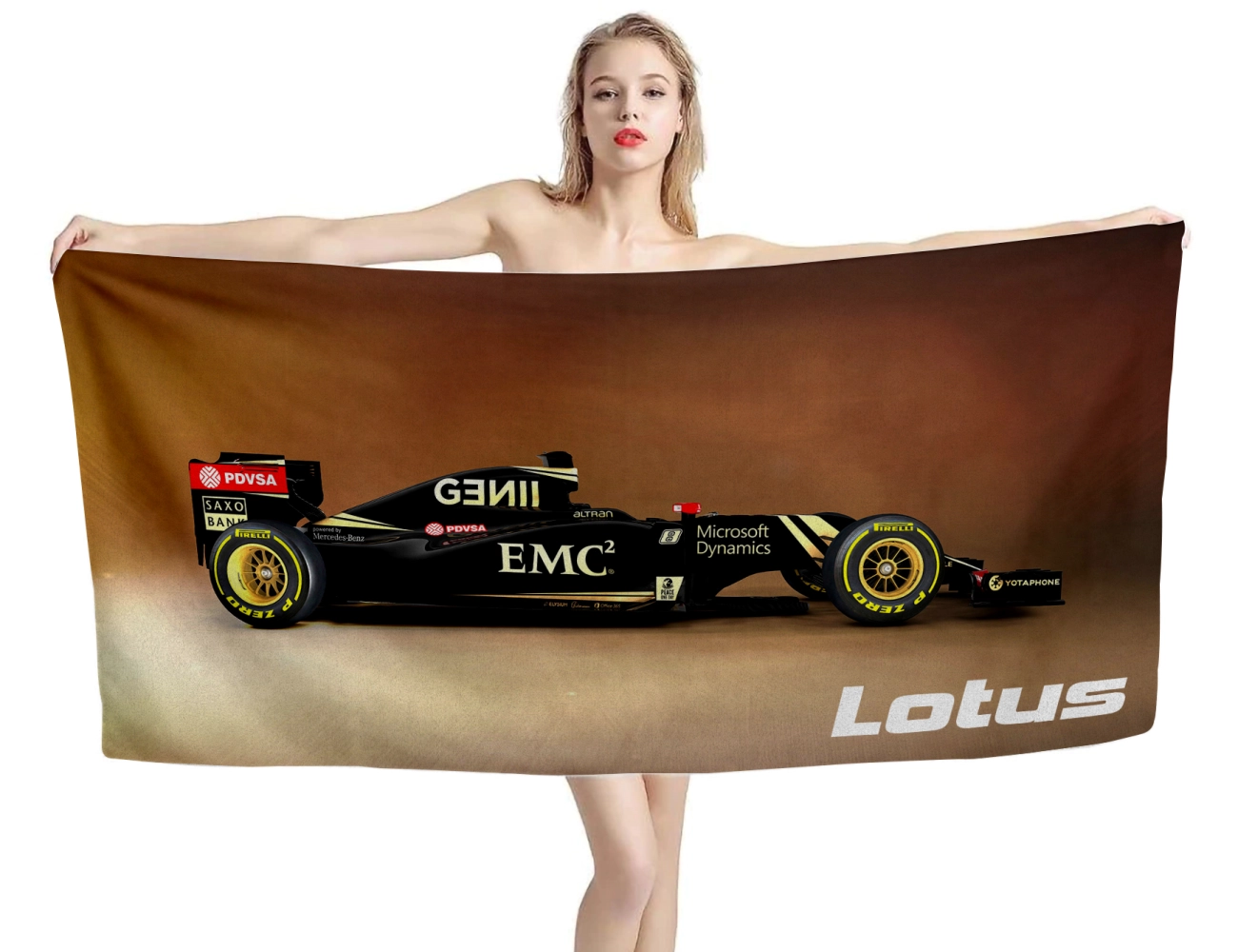 Lotus F1 E23 Beach Towel, FORMULA10