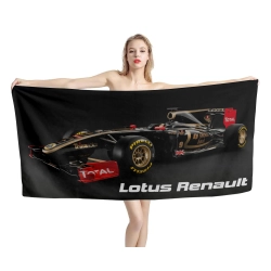 Lotus Renault F1 R31 Beach Towel