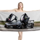 McLaren F1 GTR 1995 Beach Towel - Image 1