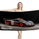 McLaren F1 GTR Longtail 1997 Beach Towel - Image 1