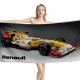 Renault F1 R29 Beach Towel - Image 1