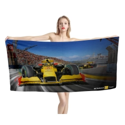 Renault R30 F1 Team Beach Towel