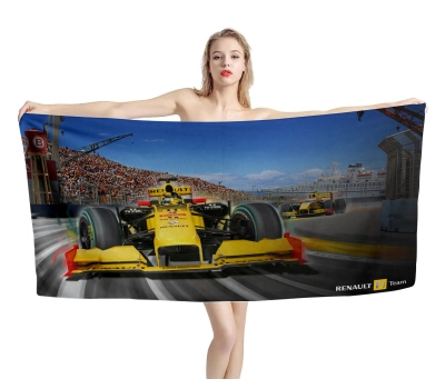 Renault R30 F1 Team Beach Towel
