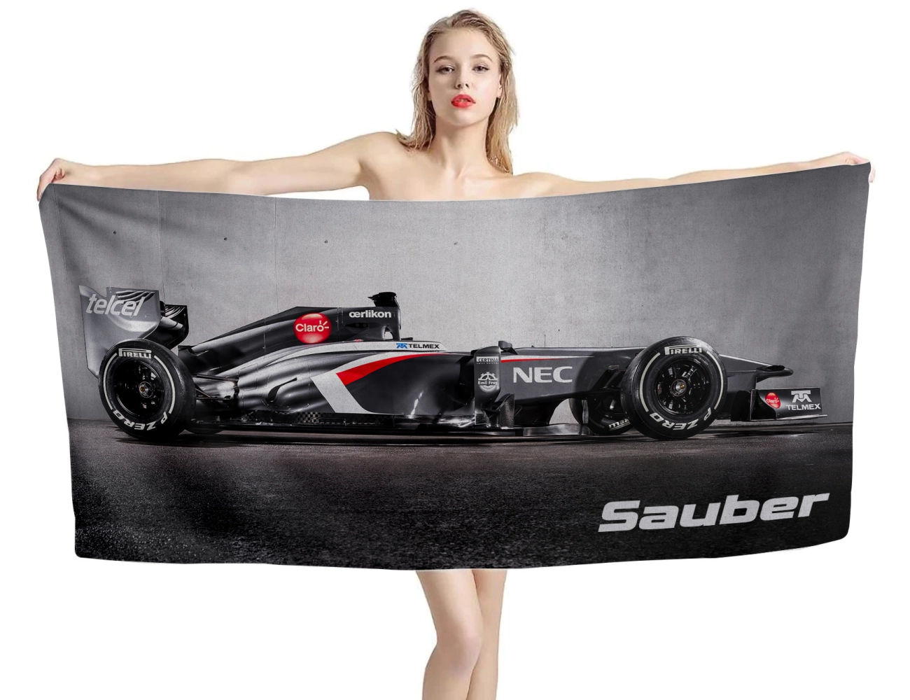Sauber F1 C32 Beach Towel, FORMULA18