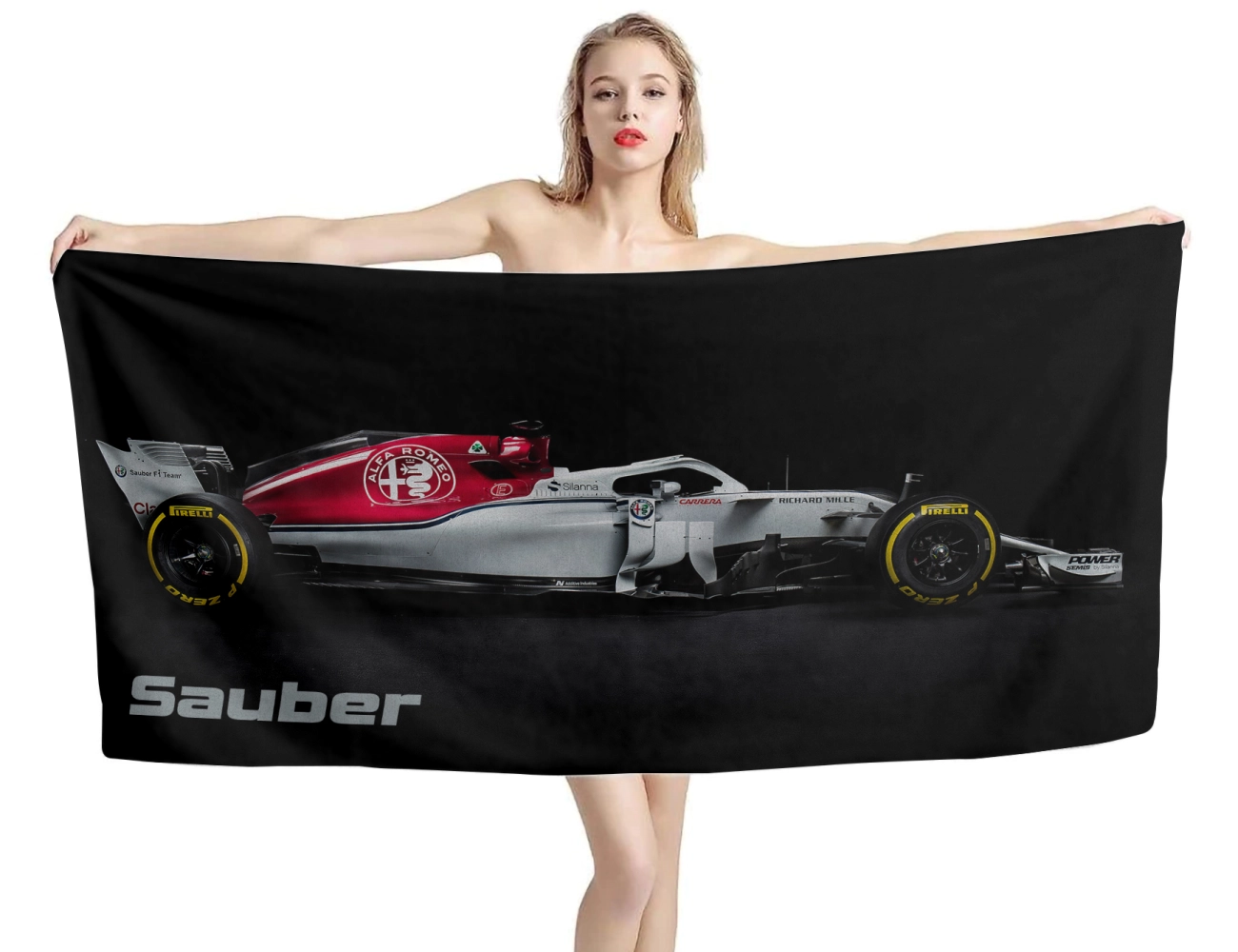 Sauber F1 C37 Beach Towel, FORMULA13