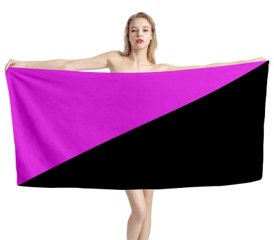 Anarchism Queer Flag Beach Towel