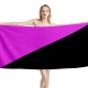 Anarchism Queer Flag Beach Towel - Image 1