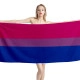 Bisexual Pride Beach Towel - Image 1