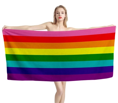 Gilbert Baker 8-Stripe Beach Towel