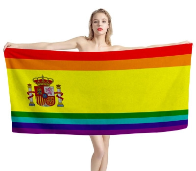 LGBT de España Beach Towel