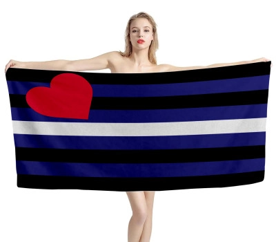Leather Pride Beach Towel