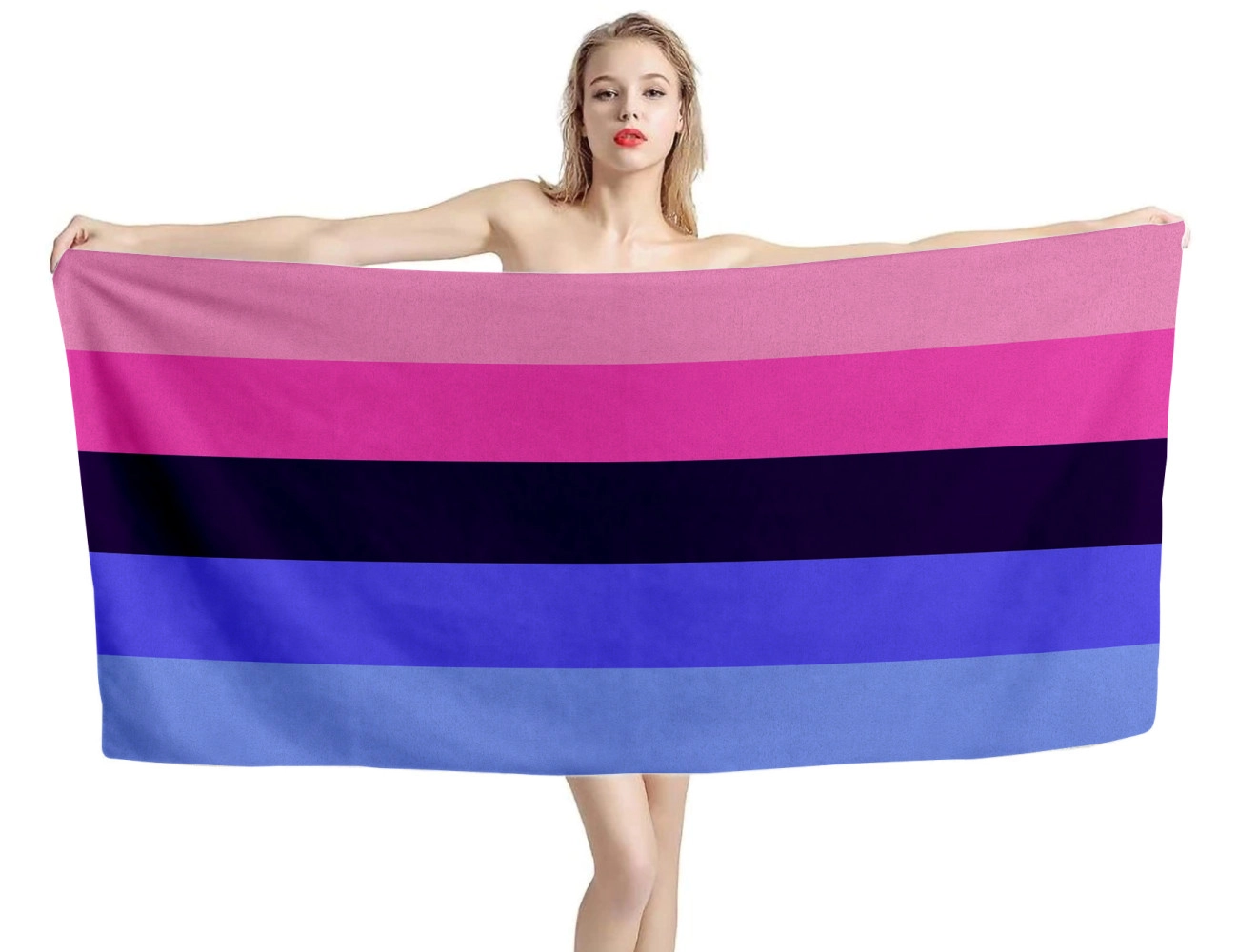 Omnisexual Flag Beach Towel