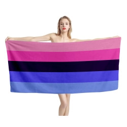 Omnisexual Flag Beach Towel