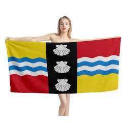 Bedfordshire Flag Beach Towel