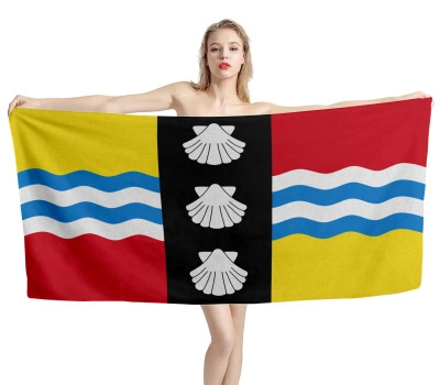 Bedfordshire Flag Beach Towel
