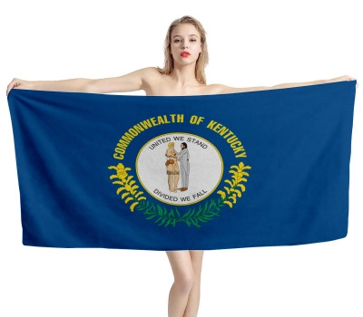 Kentucky States Flagge Strandtücher