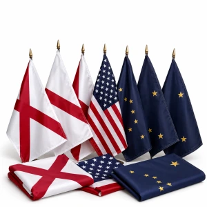 USA State and City Flags