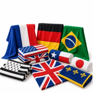 Country Flag Beach Towels