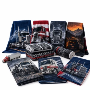 Truck Beach Towels