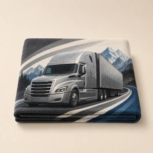 Truck Beach Towels